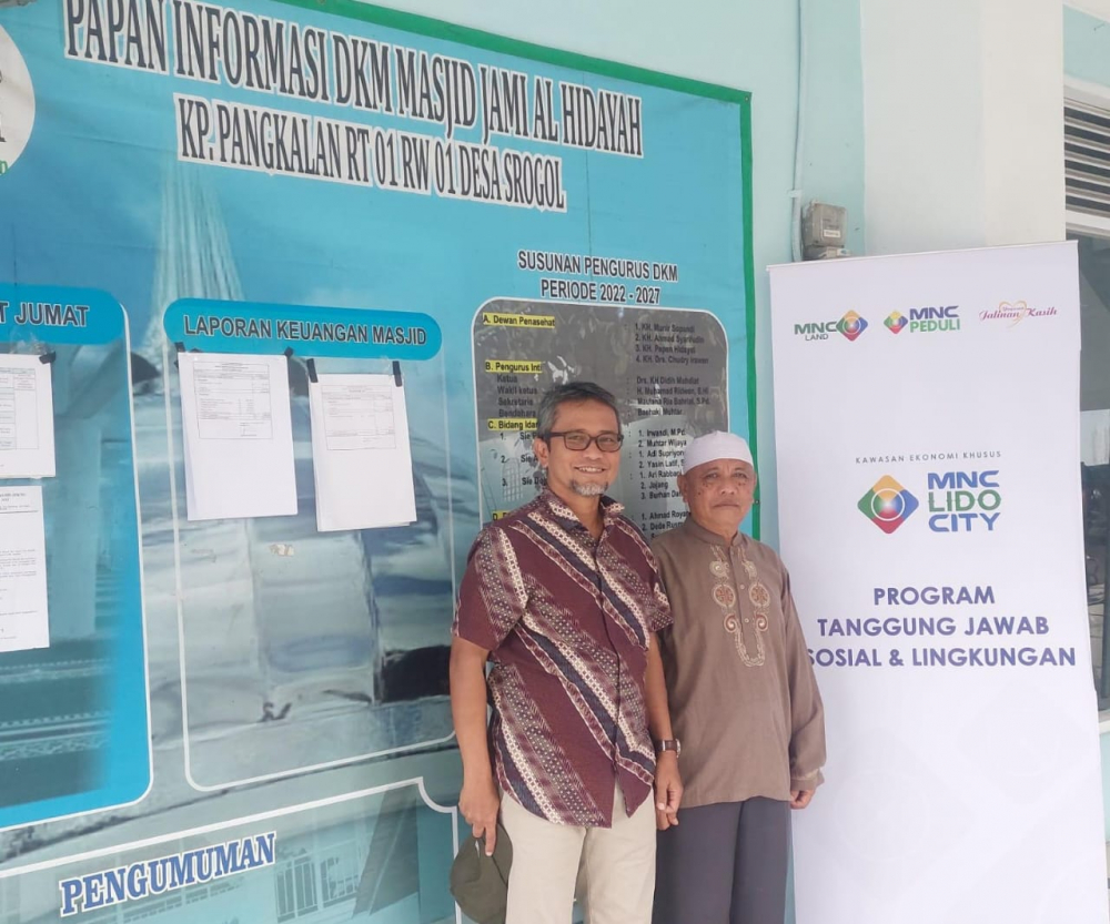 MNC Lido City Bersihkan 8 Masjid Jelang Ramadan!
