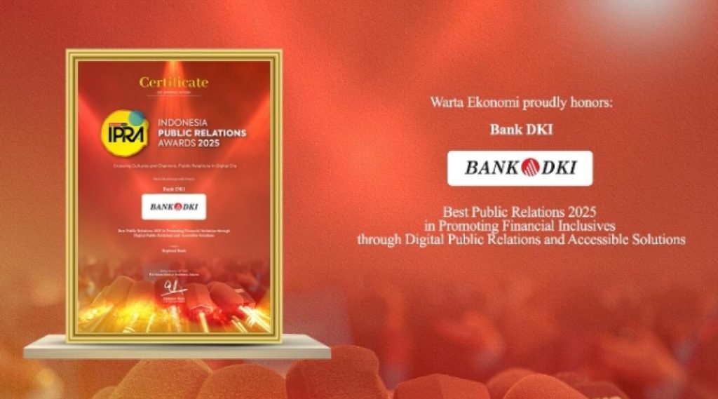 Bank DKI Raih Dua Penghargaan Bergengsi!