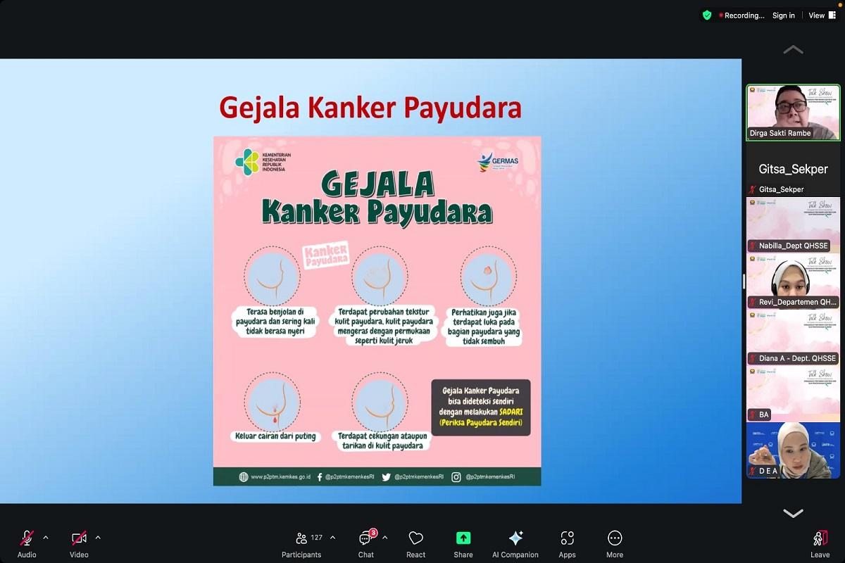 Brantas Abipraya Lawan Kanker lewat Webinar!