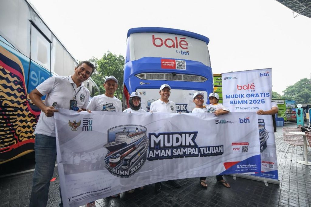 Mudik Gratis BTN: 1000 Pemudik Pulang Kampung Nyaman!