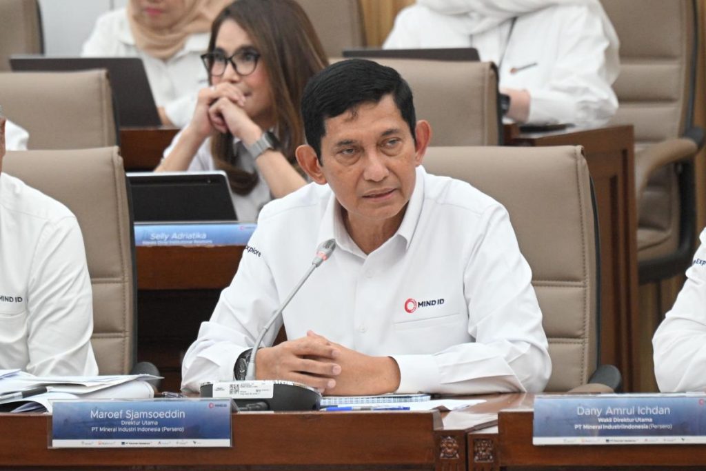 DPR Yakin Maroef Sjamsoeddin Lancarkan MIND ID!