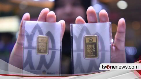 Harga Emas Antam Tembus Rekor Tertinggi!