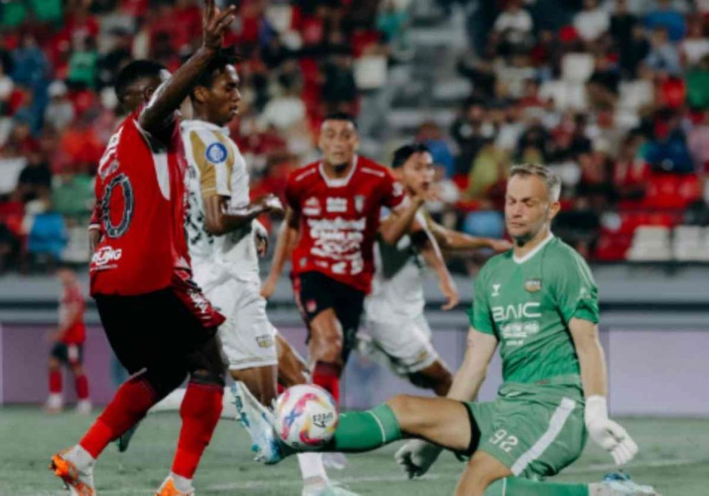 Serangan Buta! Bali United Ditahan Imbang!
