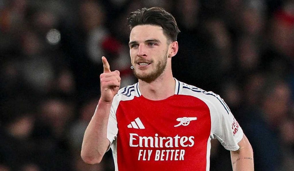 Gol Ajaib Rice: Abaikan Instruksi Pelatih, Jebol Gawang Madrid!