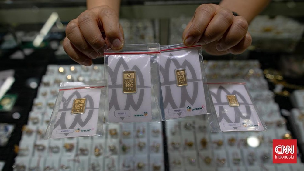 Harga Emas Antam Jeblok! Cuma Segini?