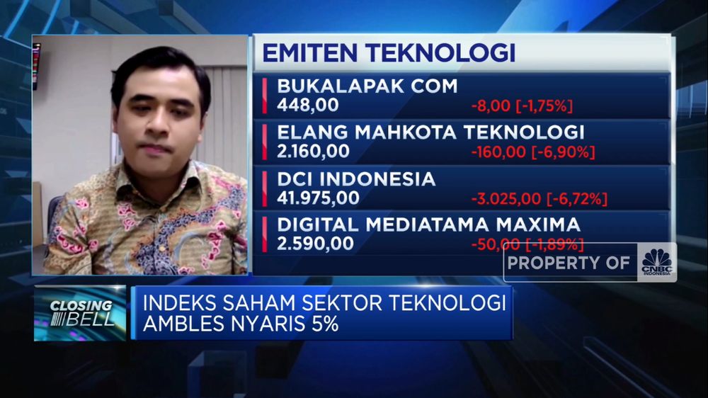 IHSG Ambles Tajam! Teknologi Runtuh!