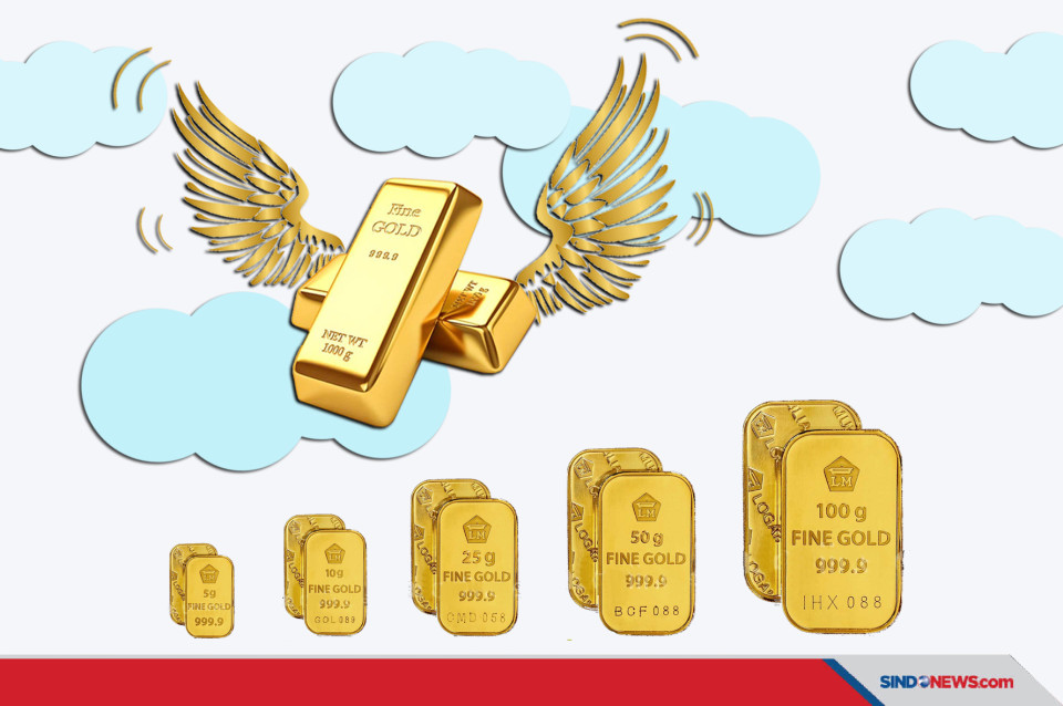 Emas Antam Terbang Tinggi! Saatnya Investasi?