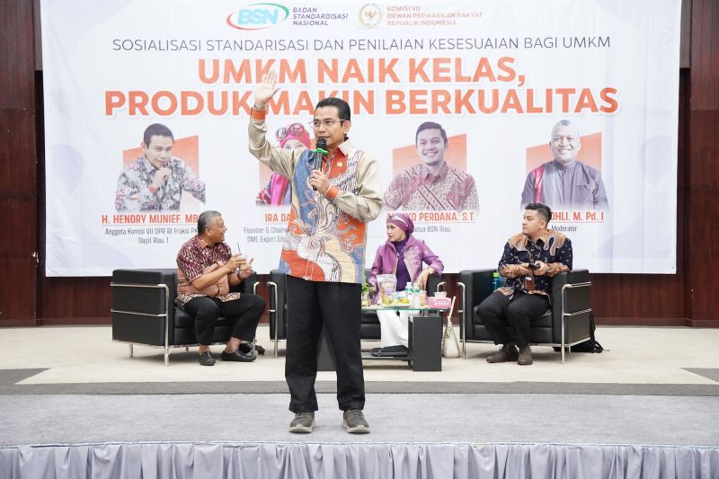 UMKM Riau Siap Mendunia? DPR & BSN Bergerak!