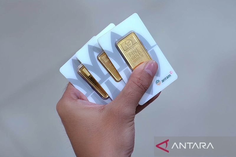  Harga Emas Antam Terbang Tinggi! Sentuh Rekor?