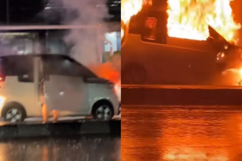 Air EV Terbakar Hebohkan Bandung, Ini Kata Wuling!