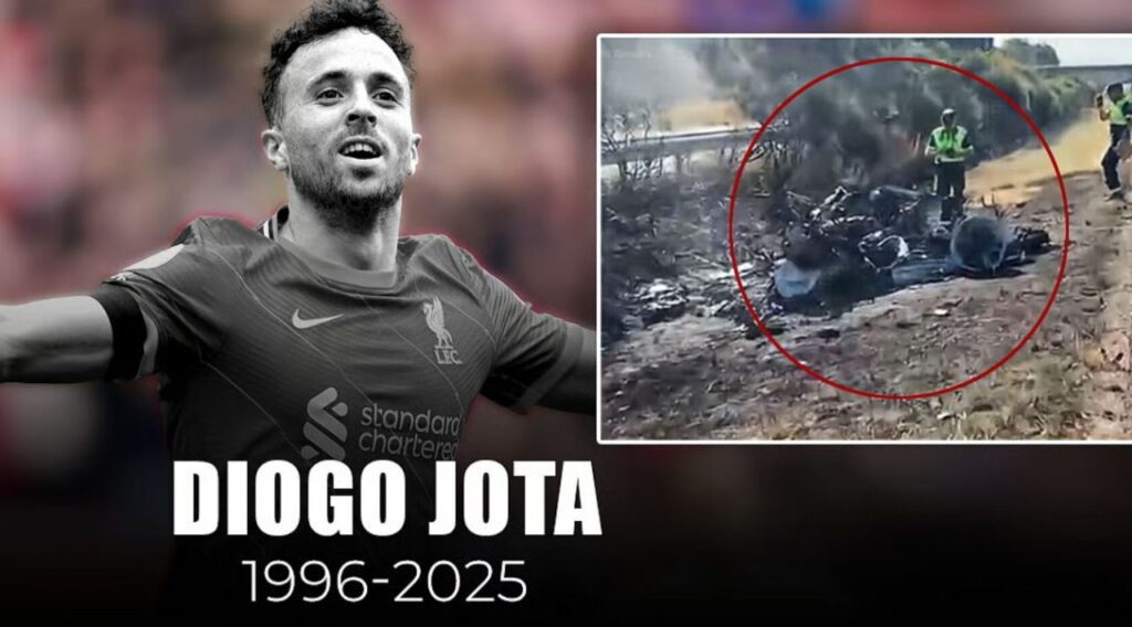 Tragis! Bintang Liverpool Diogo Jota Tewas Kecelakaan