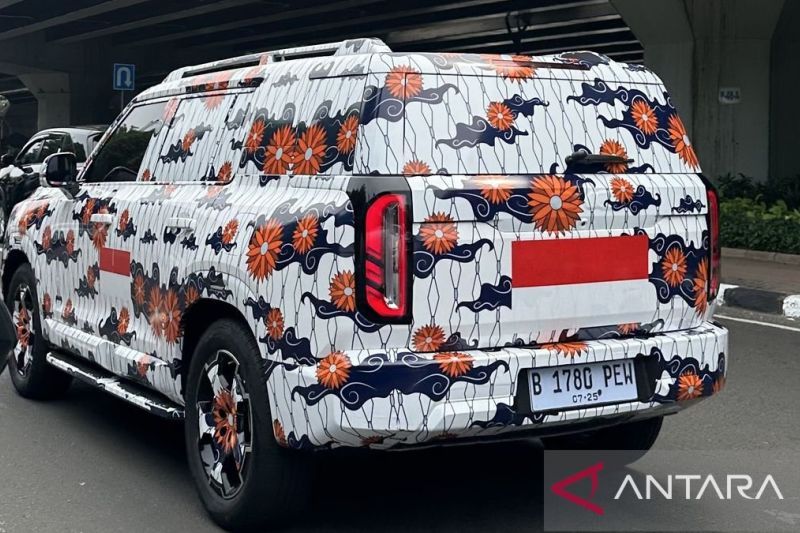  SUV Misterius Berkeliaran di Jakarta, BAIC BJ30 Hybrid?