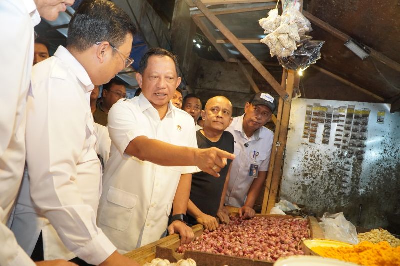 Harga Beras Stabil? Mendagri Sidak Pasar di Banten!