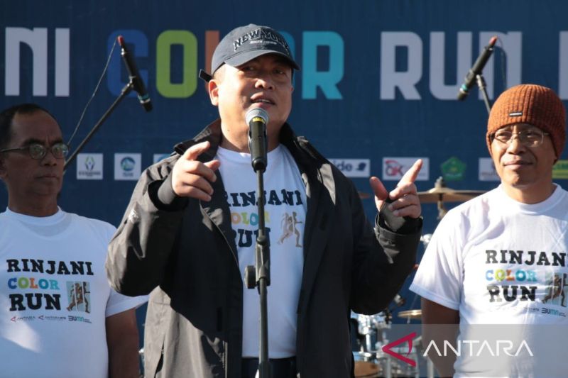 Rinjani Color Run, Ikon Wisata Baru Sembalun!