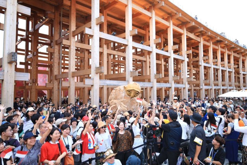 Indonesia Gebrak Osaka! HUT RI ke-80 Meriah di Expo!