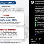 Emas Antam Libur Panjang Ada Apa Gerangan