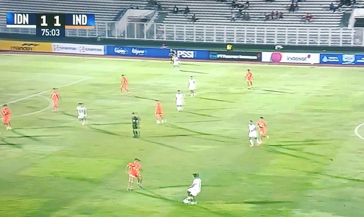 Garuda Muda Ditahan Imbang India di GBK! 1 Garuda Muda Ditahan Imbang India di GBK!